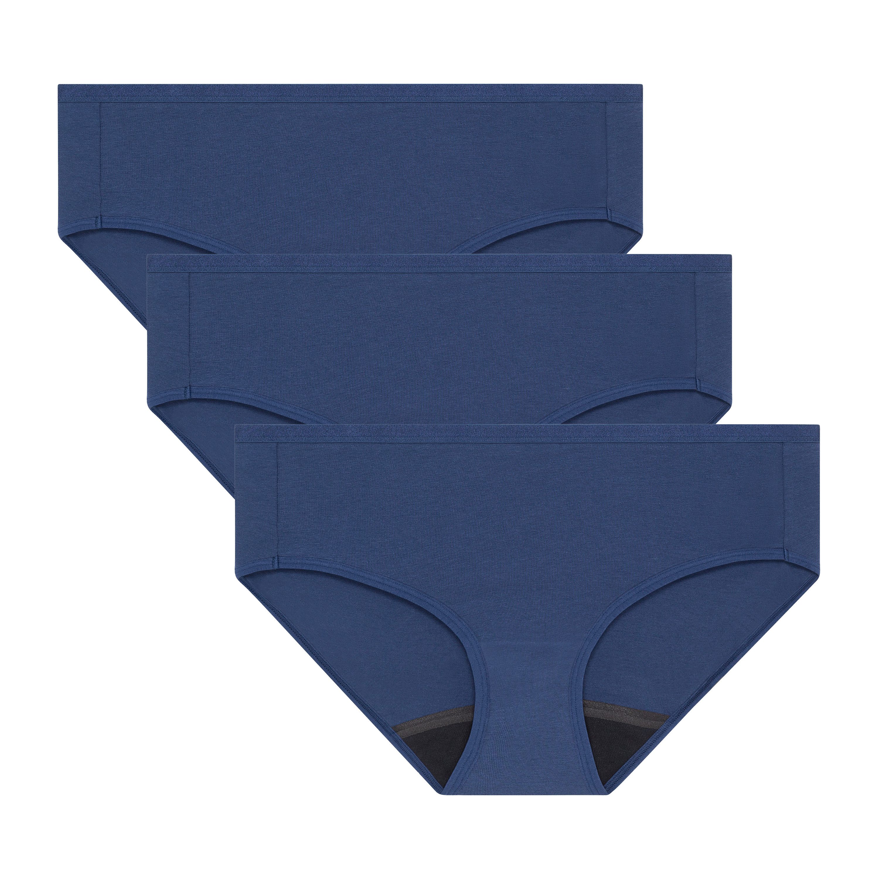 Jockey Periodenslip Worry Free (3er Pack) Hoher Tragekomfort