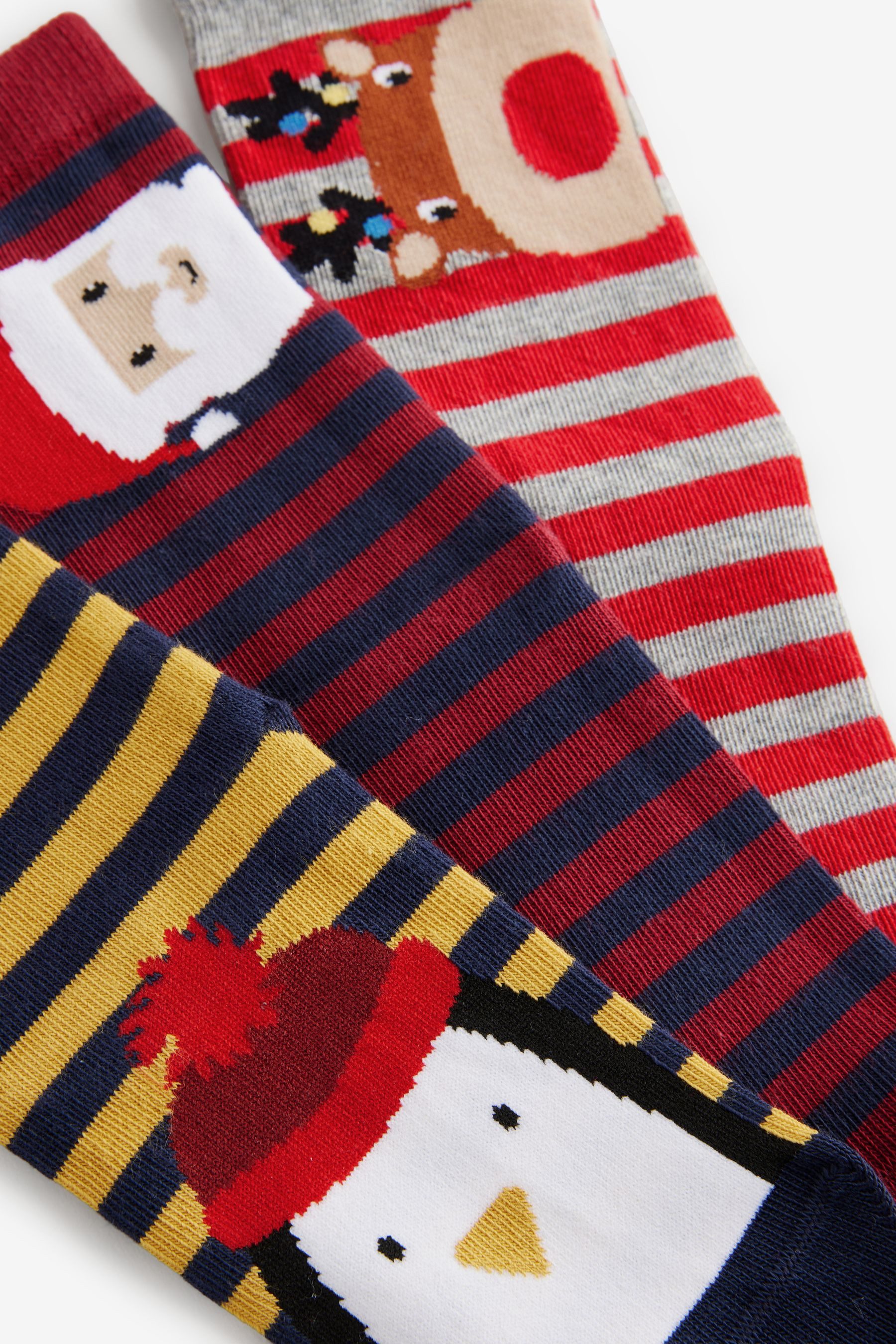 Next Kurzsocken Baby Weihnachtssocken, 3er-Pack (1-Paar)