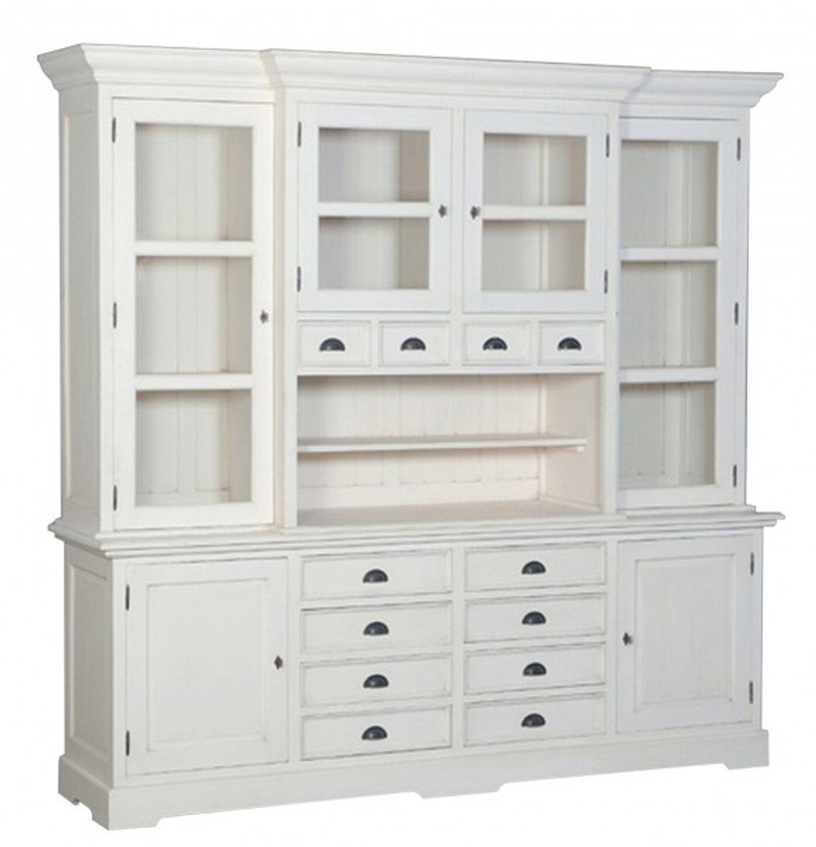 Casa Padrino Buffet Landhausstil Esszimmerschrank - Massivholz Schrank - Landhausstil Esszimmer Мебель