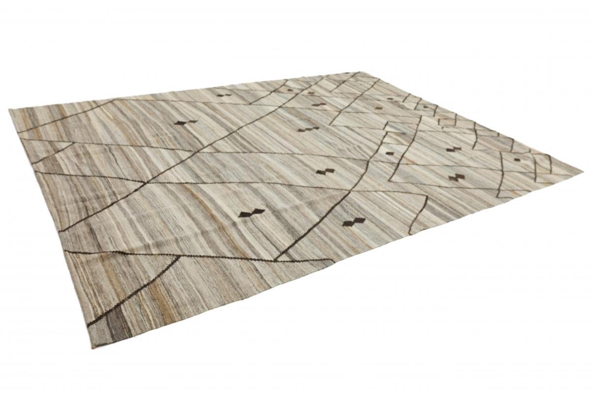 Orientteppich Kelim Berber Design 252x343 Handgewebter Moderner Orientteppich, Nain Trading, rechteckig, Höhe: 3 mm