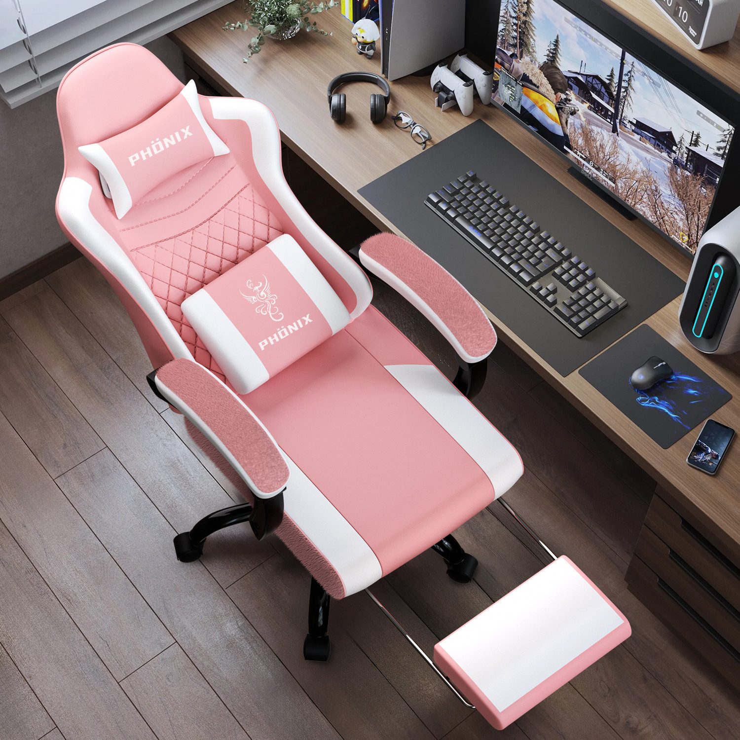 Adormii Gaming-Stuhl Gaming Stuhl ergonomisch Gaming günstig online kaufen