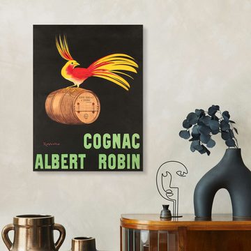 Posterlounge Alu-Dibond-Druck Leonetto Cappiello, Cognac Albert Robin, Küche Vintage Malerei