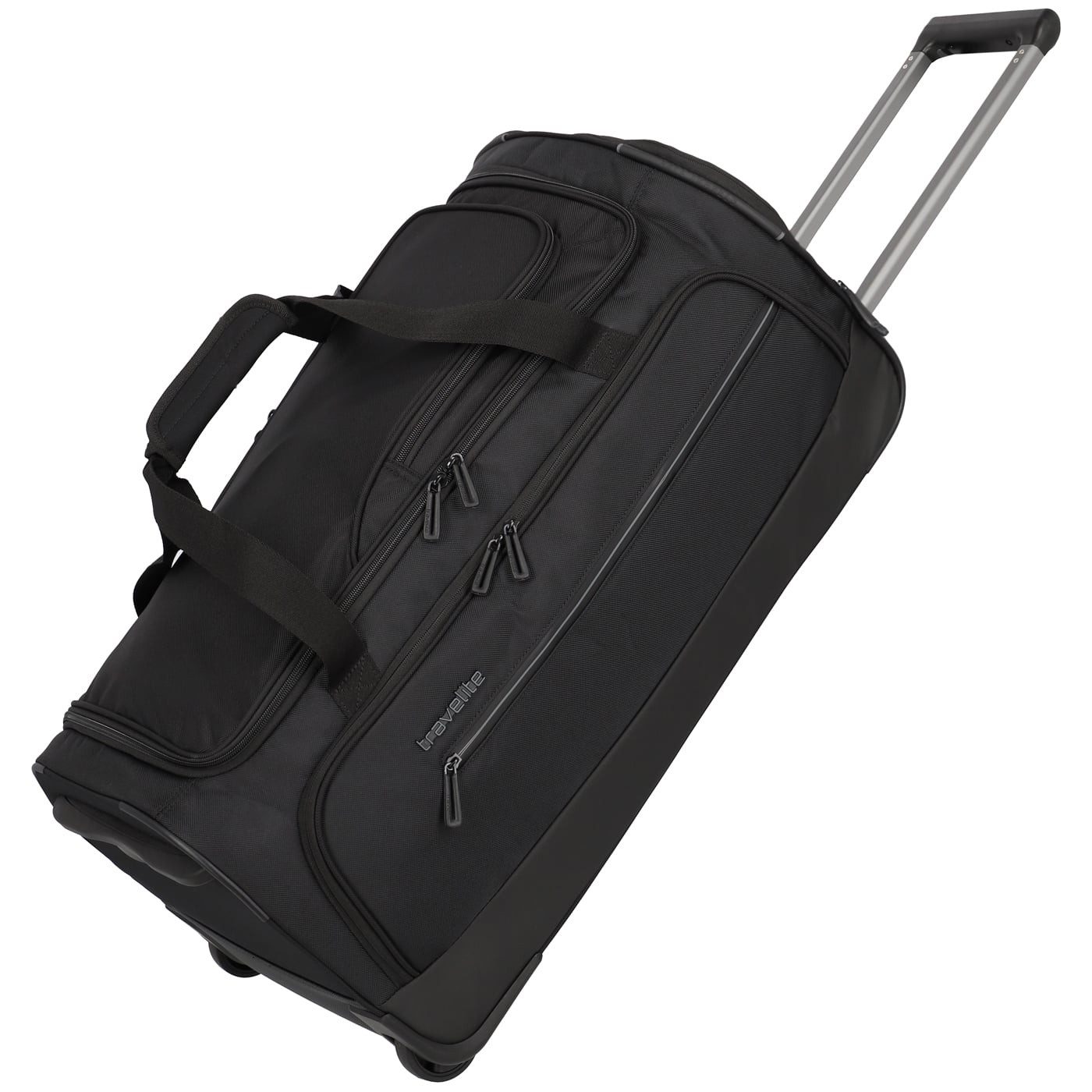 travelite Reisetasche Travelite Reisetasche mit Rollen Crosslite 5.0 M 71l schwarz