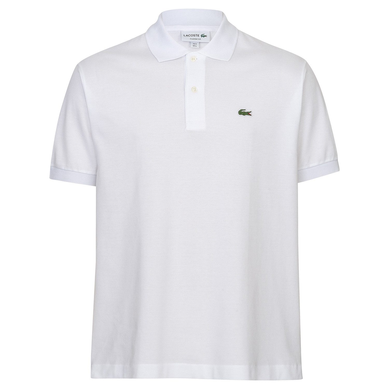Lacoste Poloshirt Poloshirt Petit Pique Kurzarm Original L1212 Croc Logo günstig online kaufen