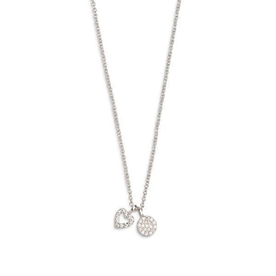 XENOX Kette mit Anhänger XENOX Kette Damen "Love Story" silberfarben XS2922