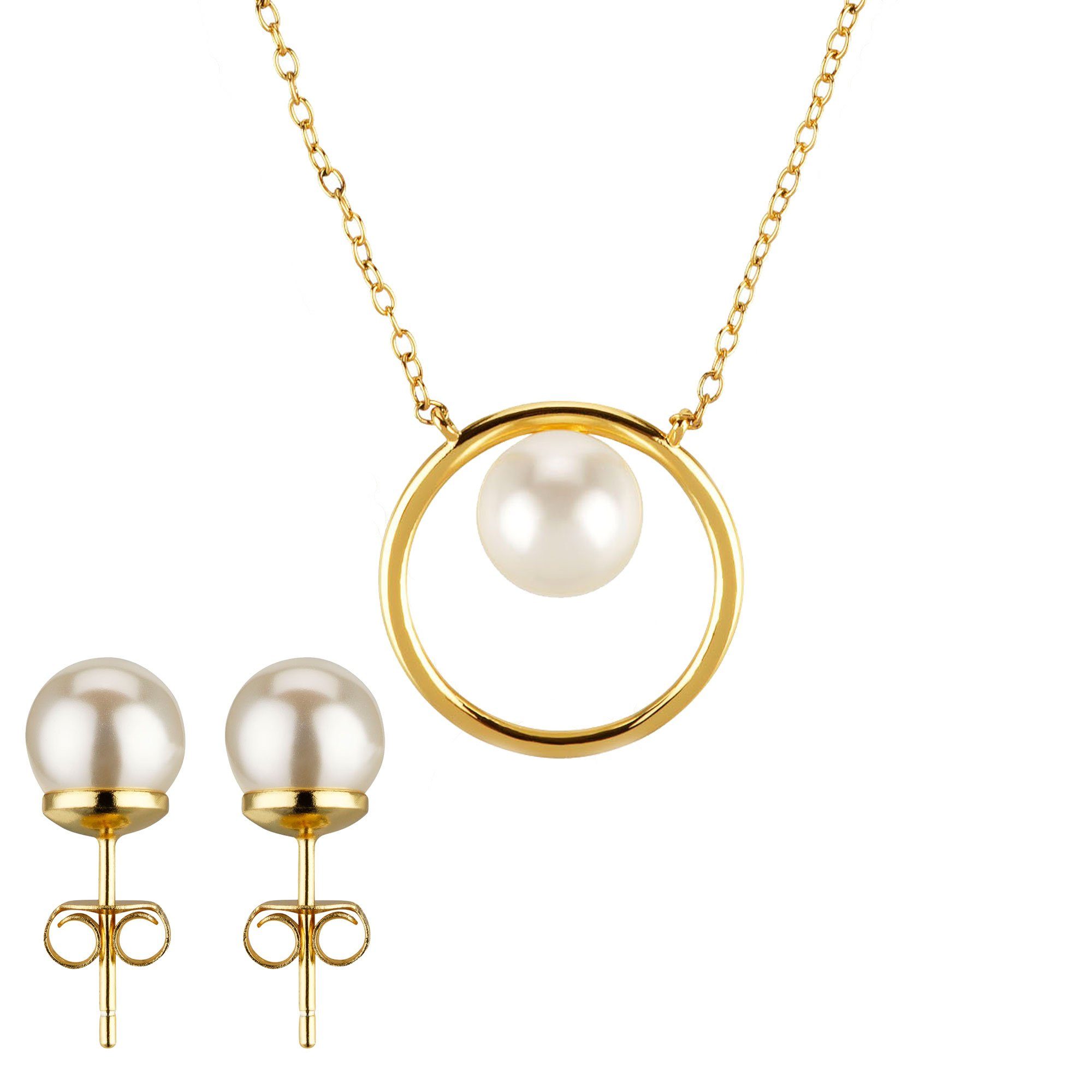 Miraval Schmuckset Miraval Halskette & Ohrstecker günstig online kaufen
