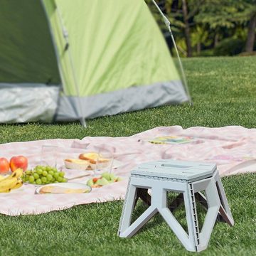 yozhiqu Klappstuhl Tragbarer verdickter Klapphocker, Outdoor Camping Angeln, Niedriger Stuhlgang bei Erwachsenen, kleiner Stuhlgang bei Kindern
