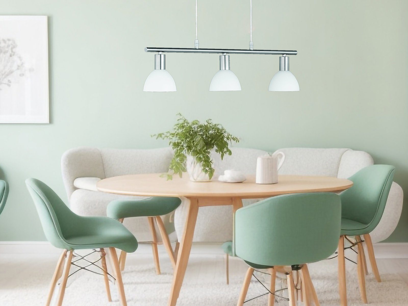 Reality Leuchten LED Pendelleuchte, Dimmfunktion, LED günstig online kaufen