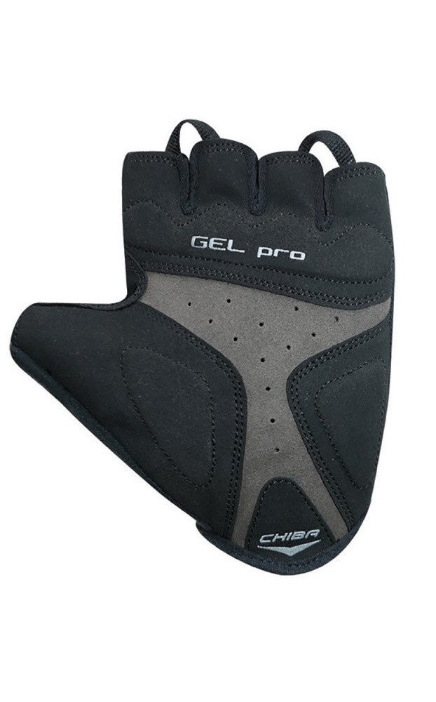 Chiba Fahrradhandschuhe Gel Air Reflex schwarz/weiss