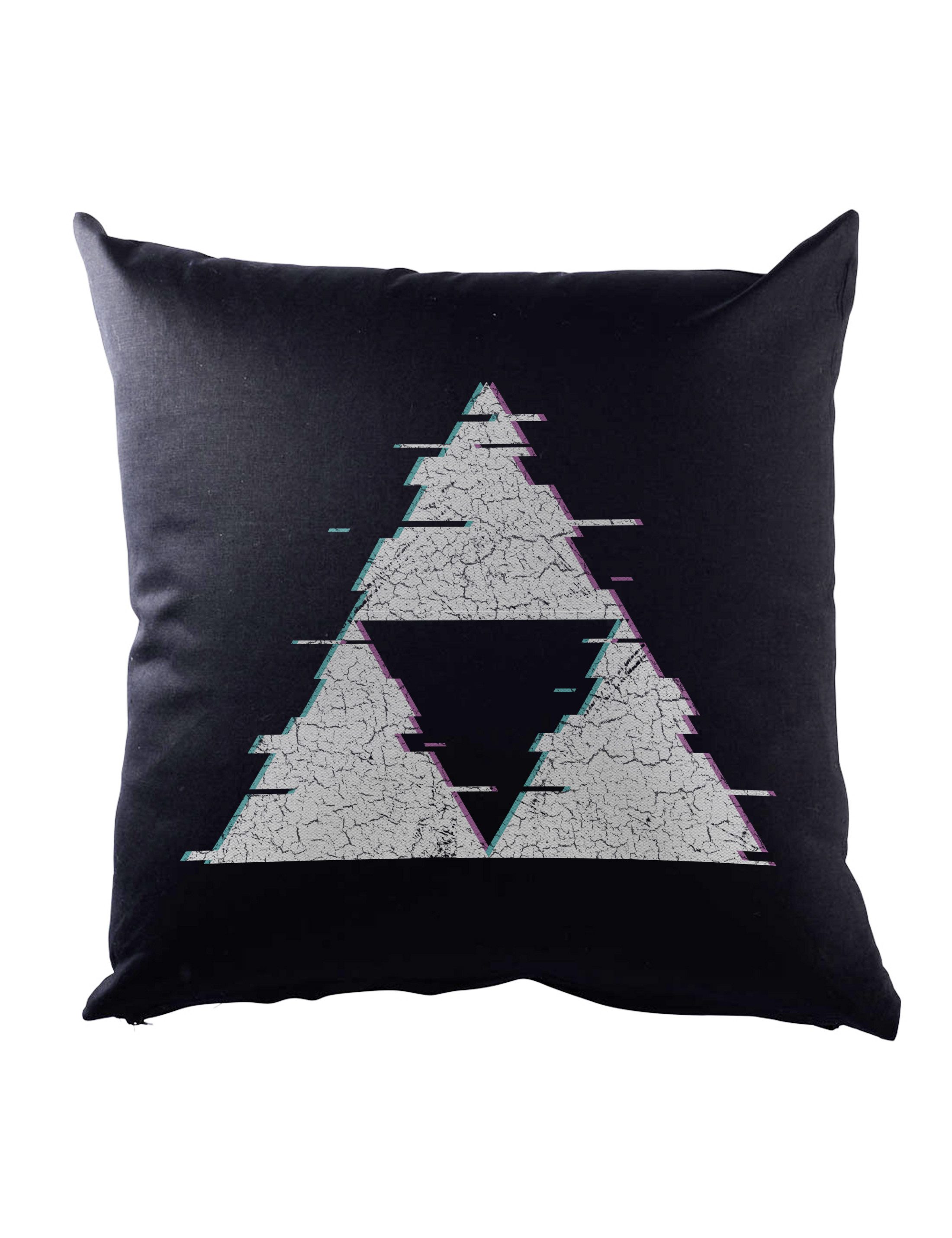 Urban Backwoods Dekokissen Triforce Glitch Dekokissen Symbol Sign Logo Insignia Golden Power, Zelda The Hyrule Goddesses
