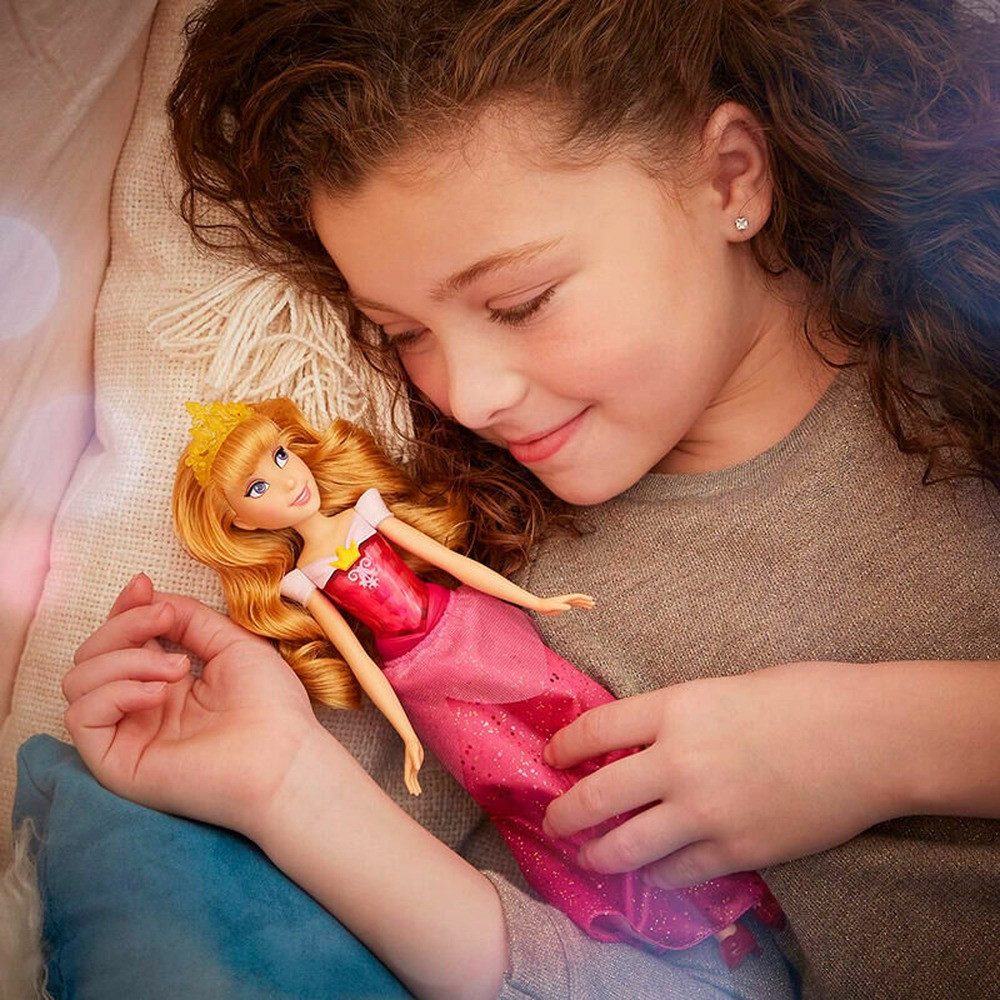 Hasbro Anziehpuppe Hasbro Disney Prinzessin Aurora Puppe Royal Shimmer