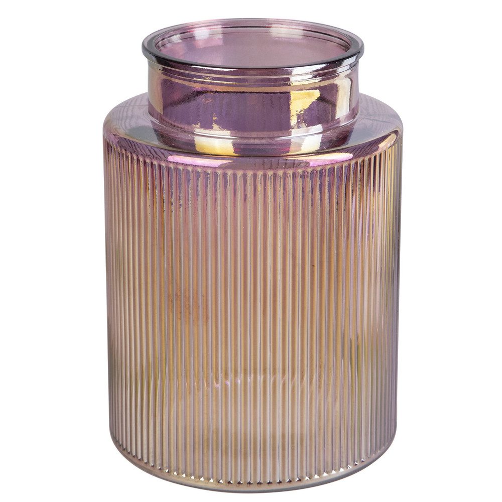 Van Manen Dekovase Glasvase - Lila - ca. 15 x 21 cm