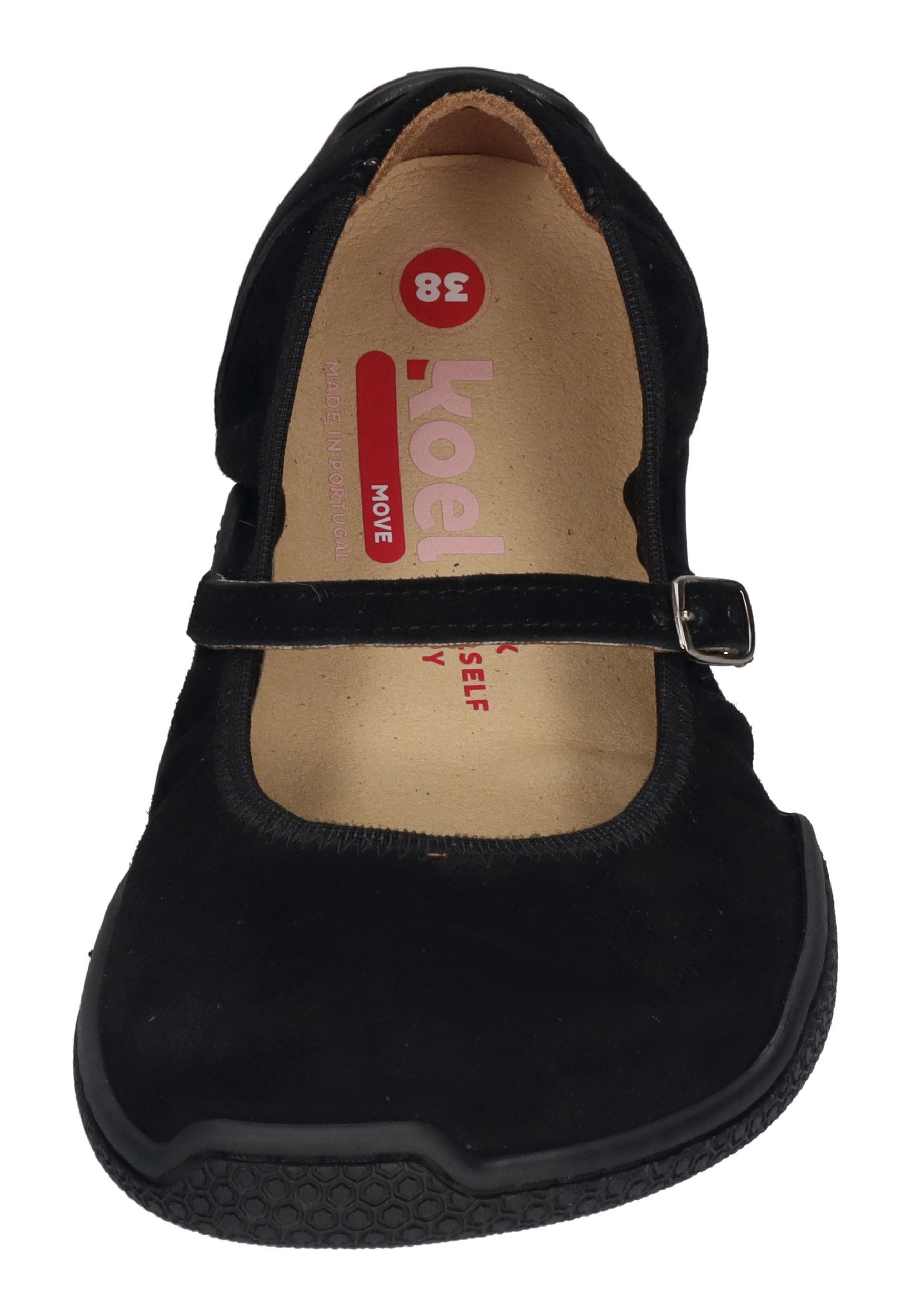 KOEL VALERIA LEATHER Barfußschuh Black