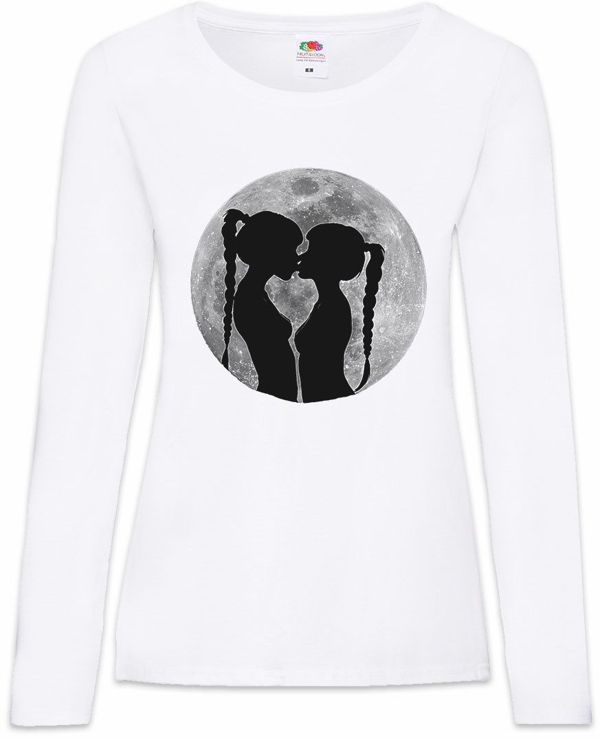 Langarmshirt Anime Girls Moon Damen Langarmshirt Hot Sexy Hentai Japan Gay LGBTQ