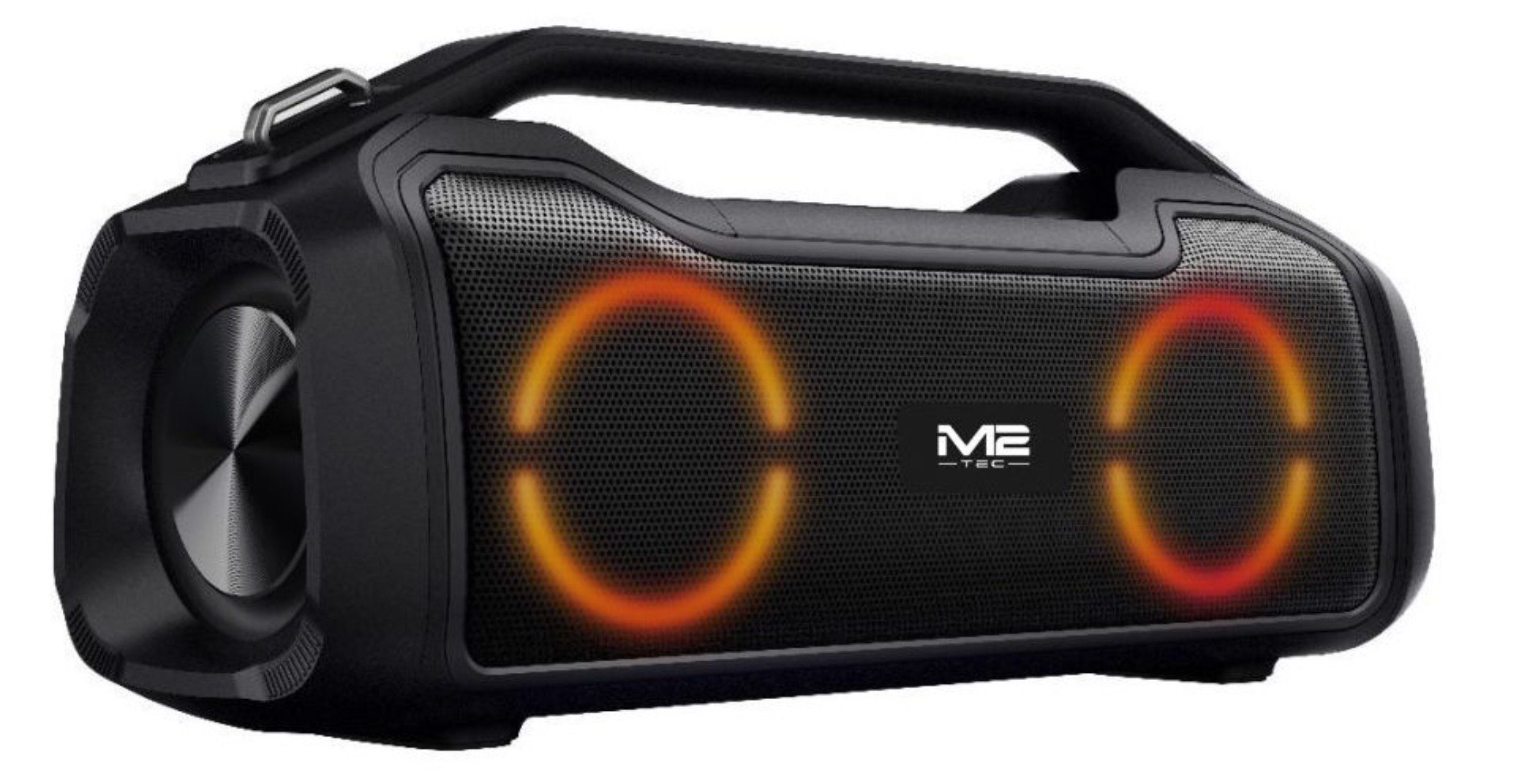 M2-Tec Bluetooth-Lautsprecher (Bluetooth) tragbare Boombox