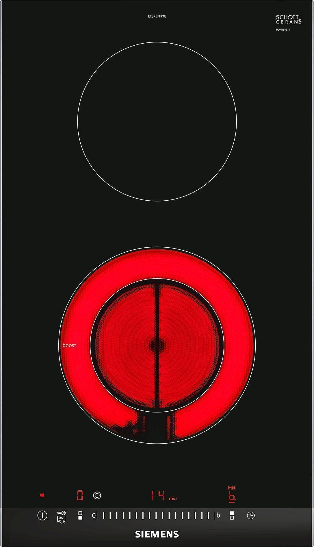 SIEMENS Elektro-Kochfeld von SCHOTT CERAN® iQ300 ET375FFP1E