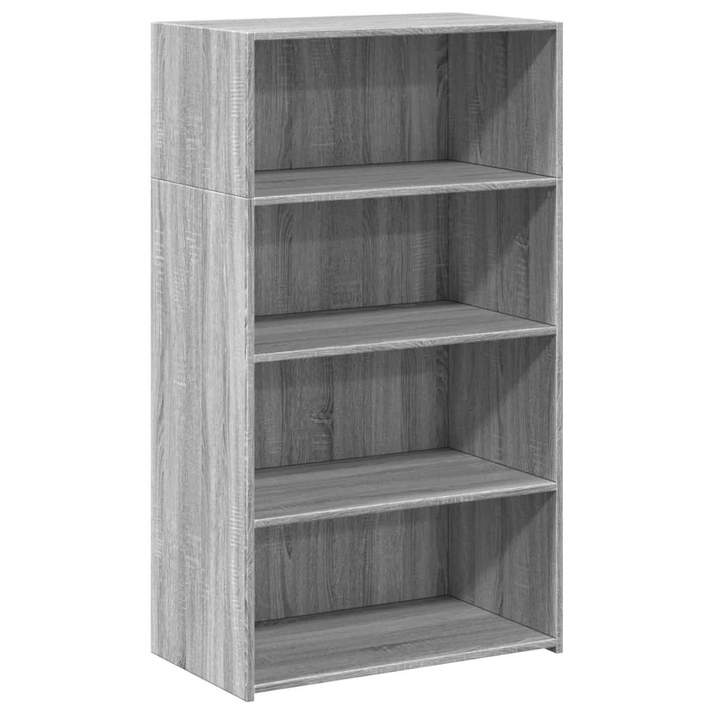 vidaXL Highboard Highboard Grau Sonoma 70x41x124 günstig online kaufen
