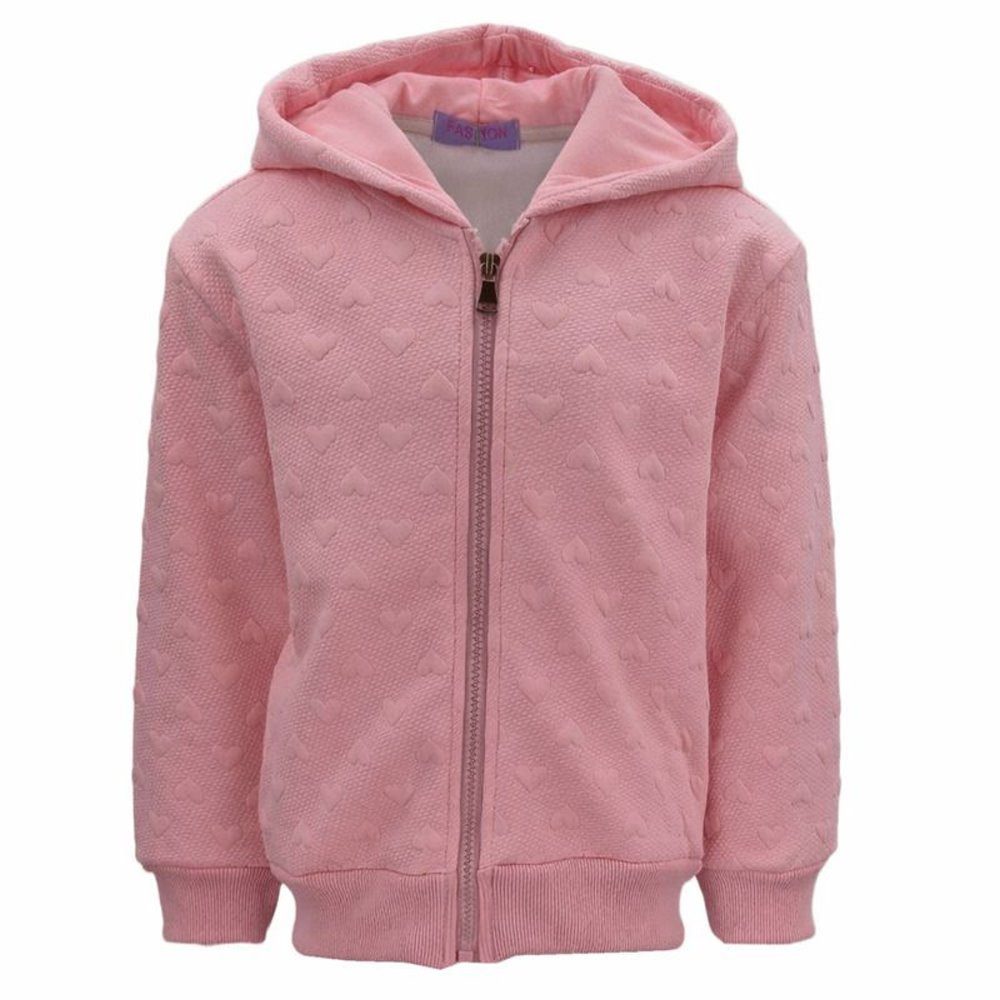 Girls Fashion Kapuzensweatjacke warme Sweatjacke / Hoody Mädchen Jacke mit Kapuze MH73e