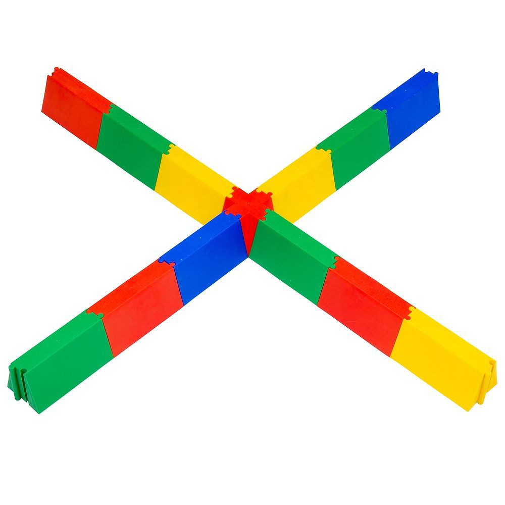 Sport-Thieme Balancetrainer Balanciermauer 2.0, Leuchtende Farben erhöhen den Bewegungsanreiz