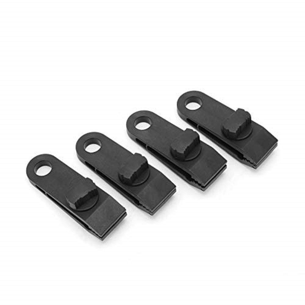Youyijia Windschutz 20 Stück Planenclips Zeltplanen Clips Tarp Clips Planenklammer, (20 tlg)