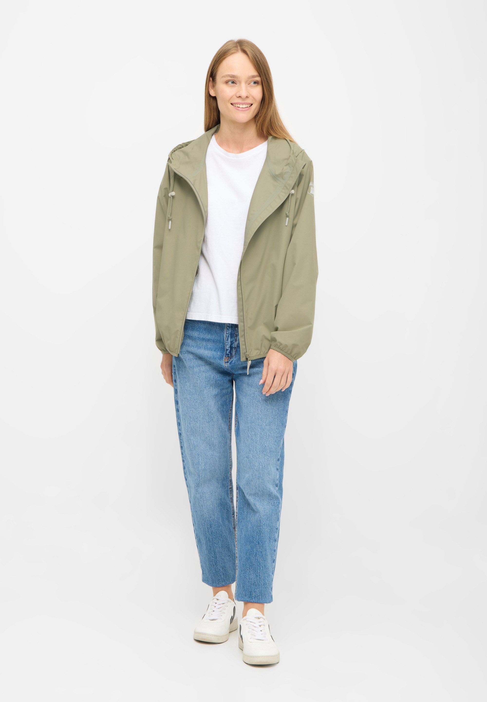 Derbe Funktionsjacke Packby Faltbare Jacke, wasserabweisend, winndicht