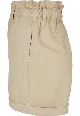 URBAN CLASSICS Stoffhose Damen Ladies Paperbag Shorts (1-tlg)