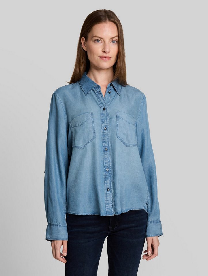 TOM TAILOR Langarmbluse Blusen & Shirts Bluse mit TENCEL™ Lyocell