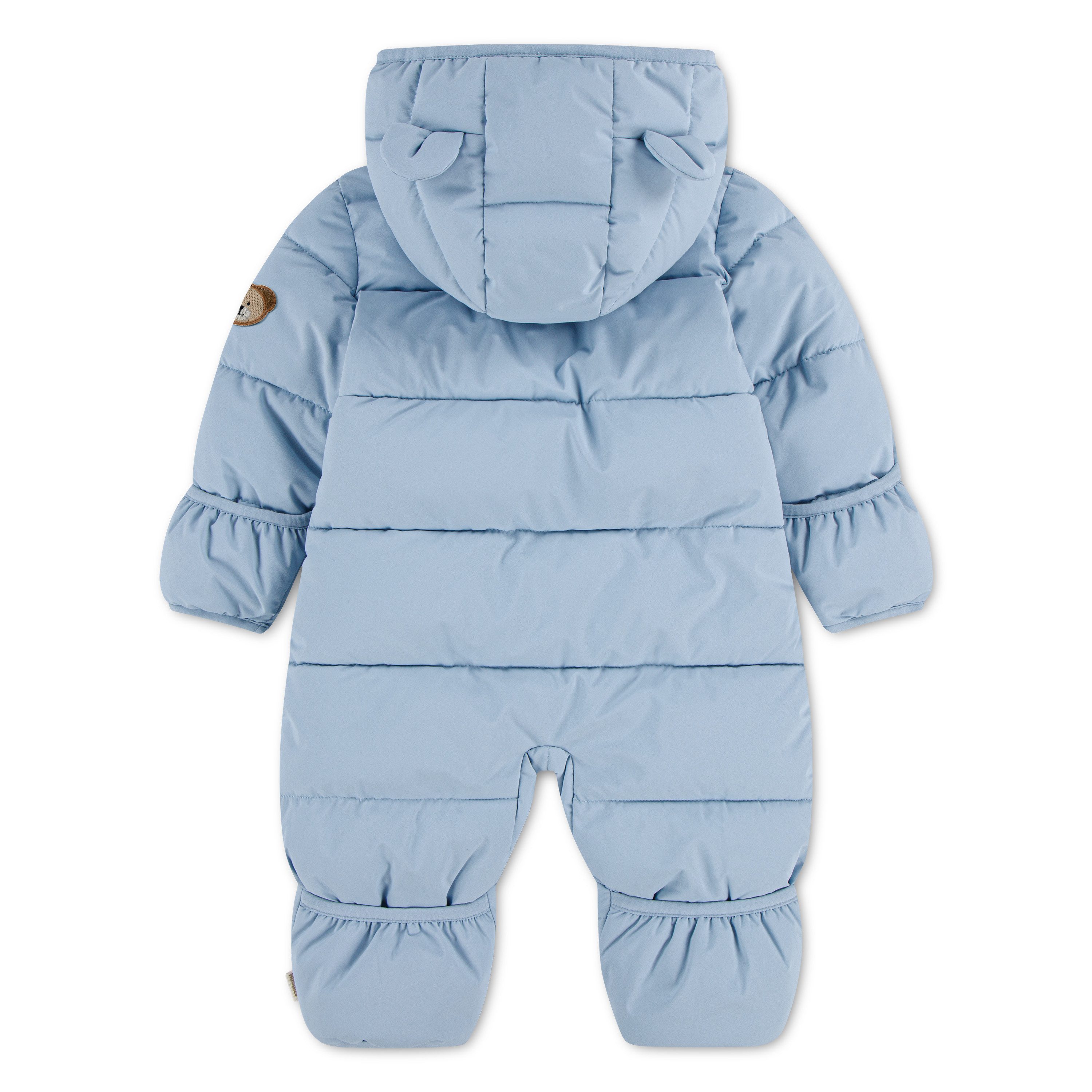 HUGGIES babywear Schneeoverall Schneeanzug für Girls und Boys mit Kapuze und Hasenohren