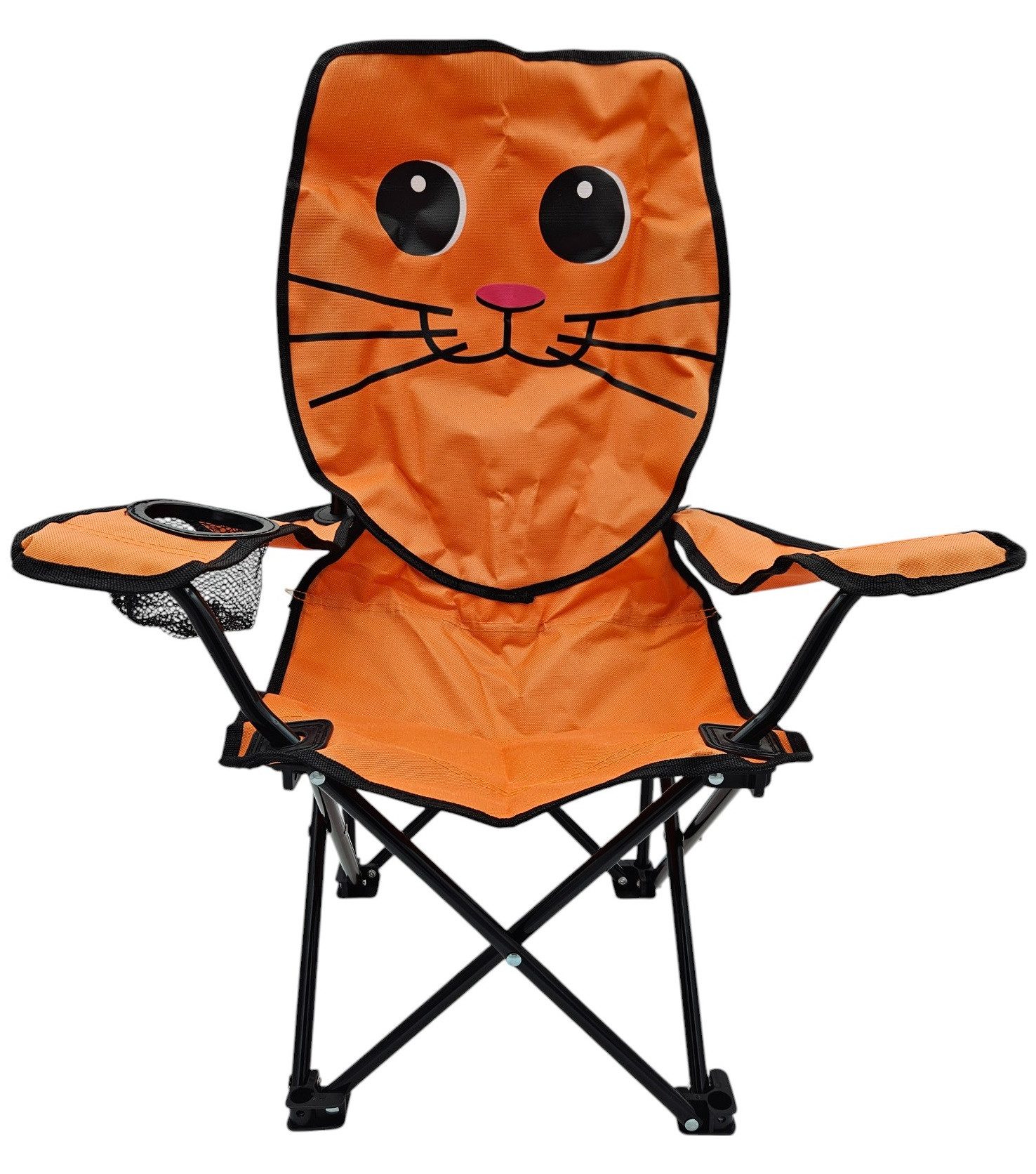 Meinposten Kinderstuhl Campingstuhl Anglerstuhl Klappbar Affe Forsch Elefant Katze (1 St)
