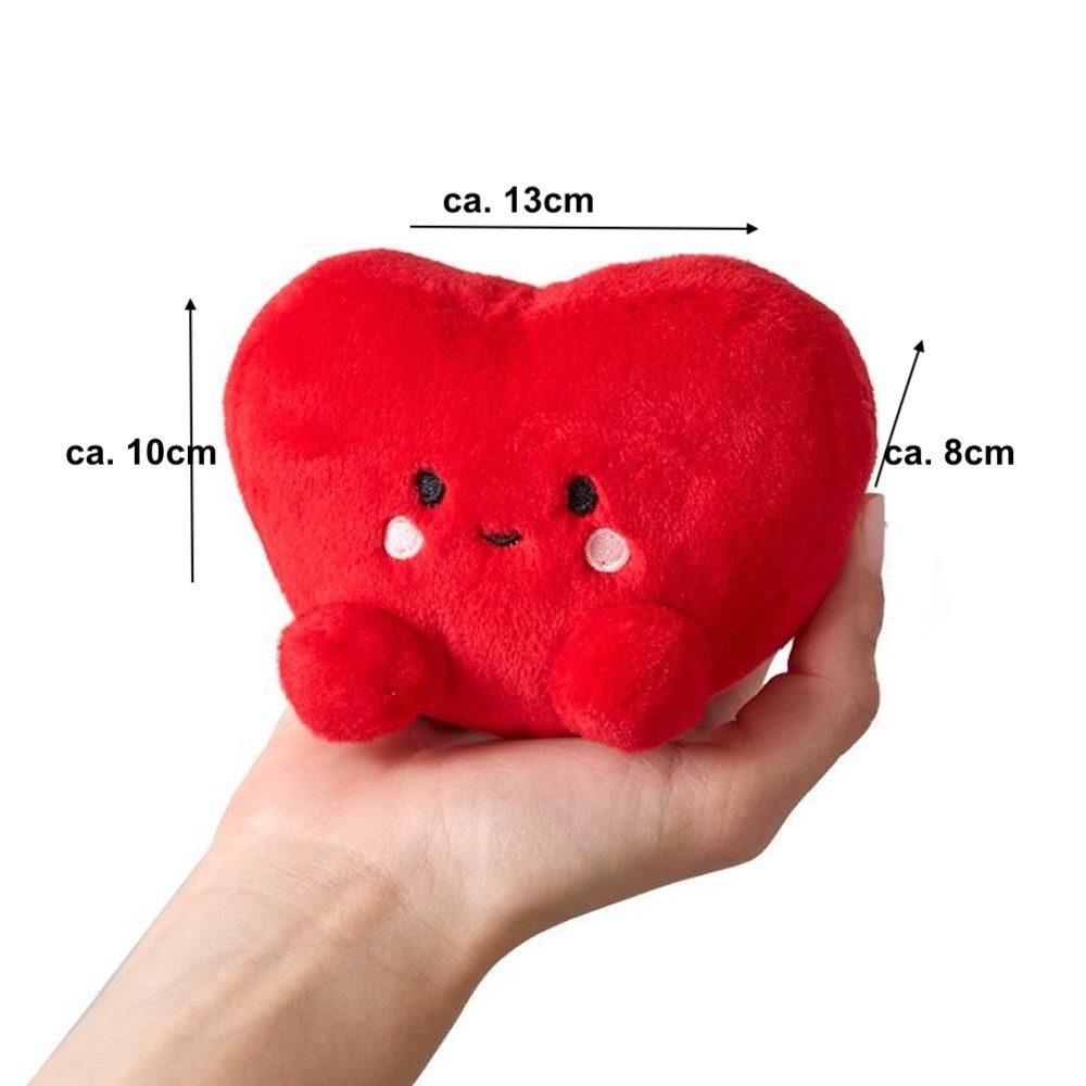 LK Trend & Style Plüschfigur Herz (1-St., Kuschlig Flauschig), zauberhaftes günstig online kaufen