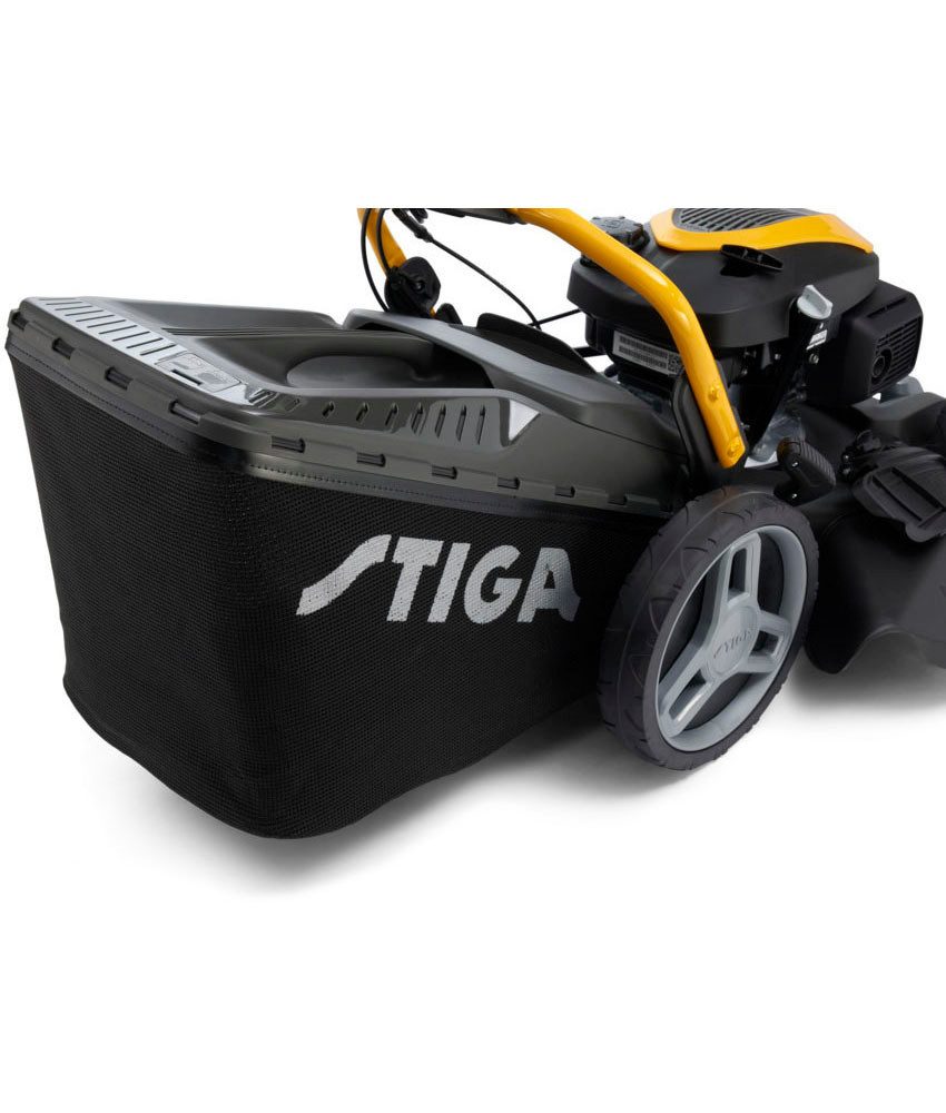 STIGA GARDEN Petrol Lawn Mower Combi 748 V, 46 cm cutting width, mulching function, HONDA engine, wheel drive