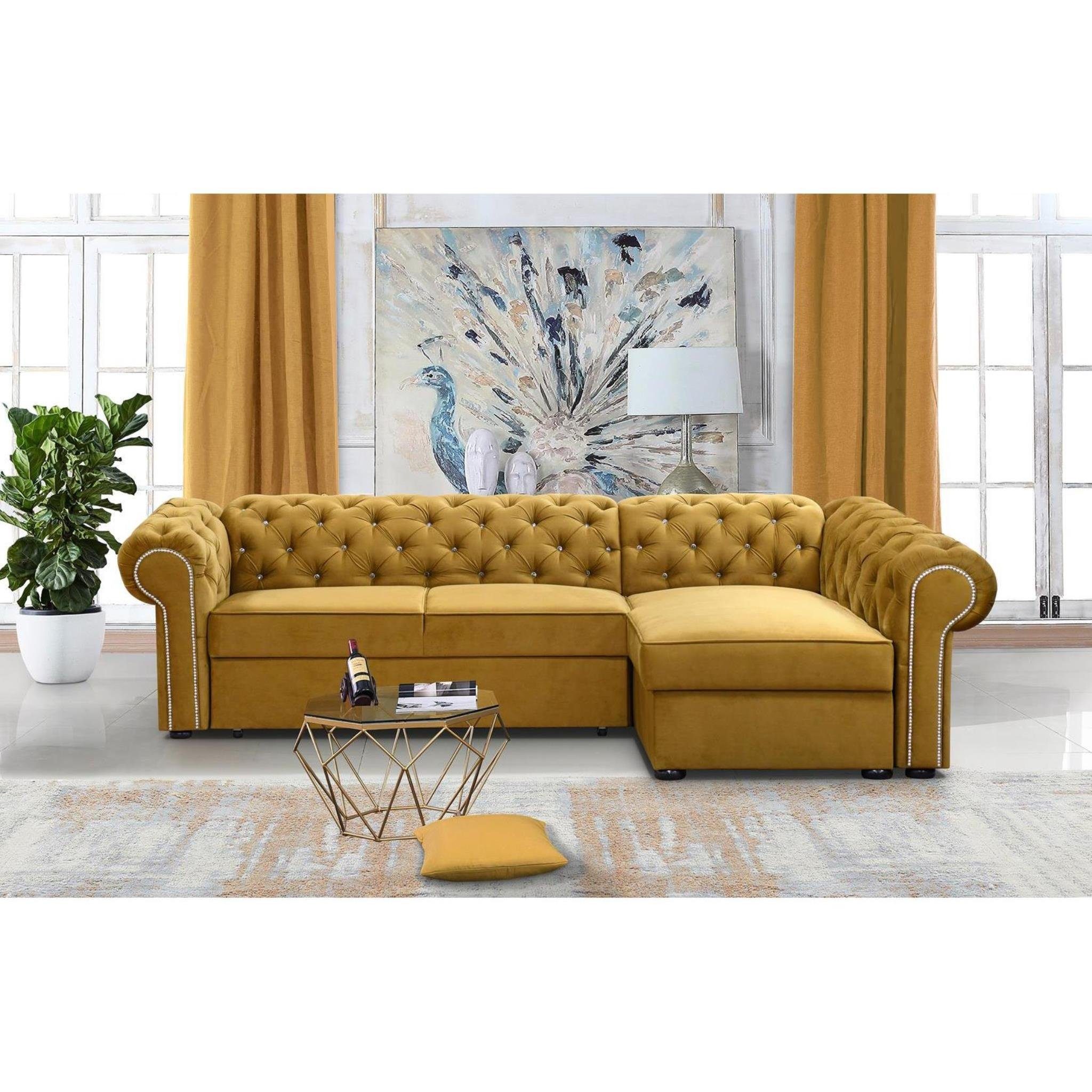 Beautysofa Polsterecke Chester L, L-Form Ecksofa günstig online kaufen