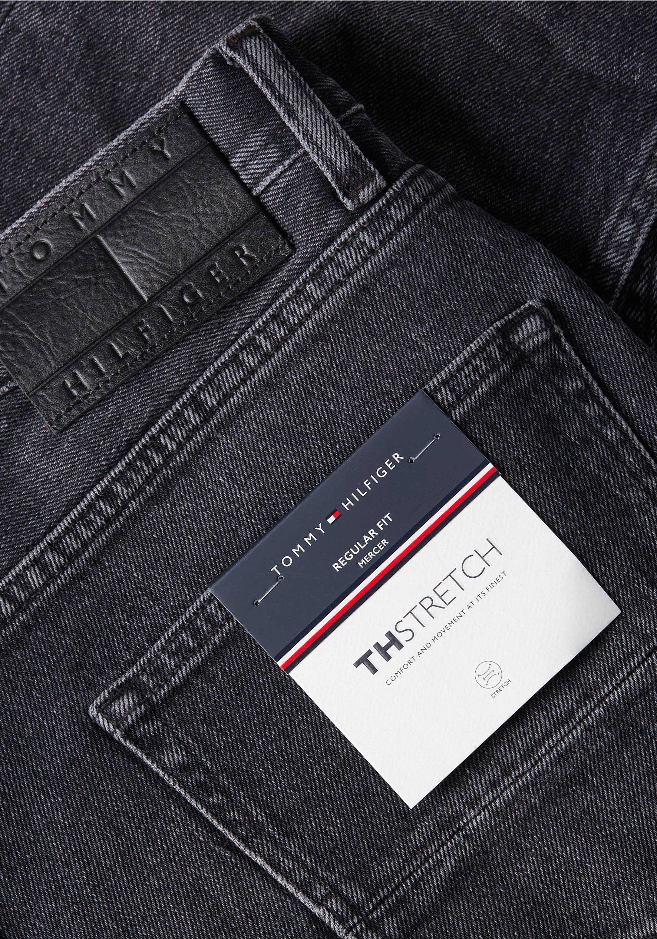 Black Straight-Jeans Morgan MERCER REGULAR STR Tommy Hilfiger