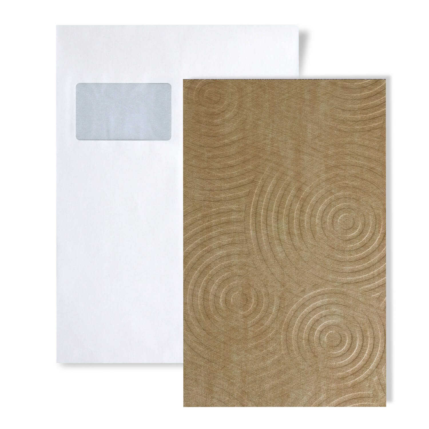 Wallface Wandpaneel 1 MUSTERSTÜCK S-29298 DIN A4 Wandpaneel MUSTER TARGET METALLIC, BxL: 0.2x21 cm, 0.03 qm, (1-tlg) braun