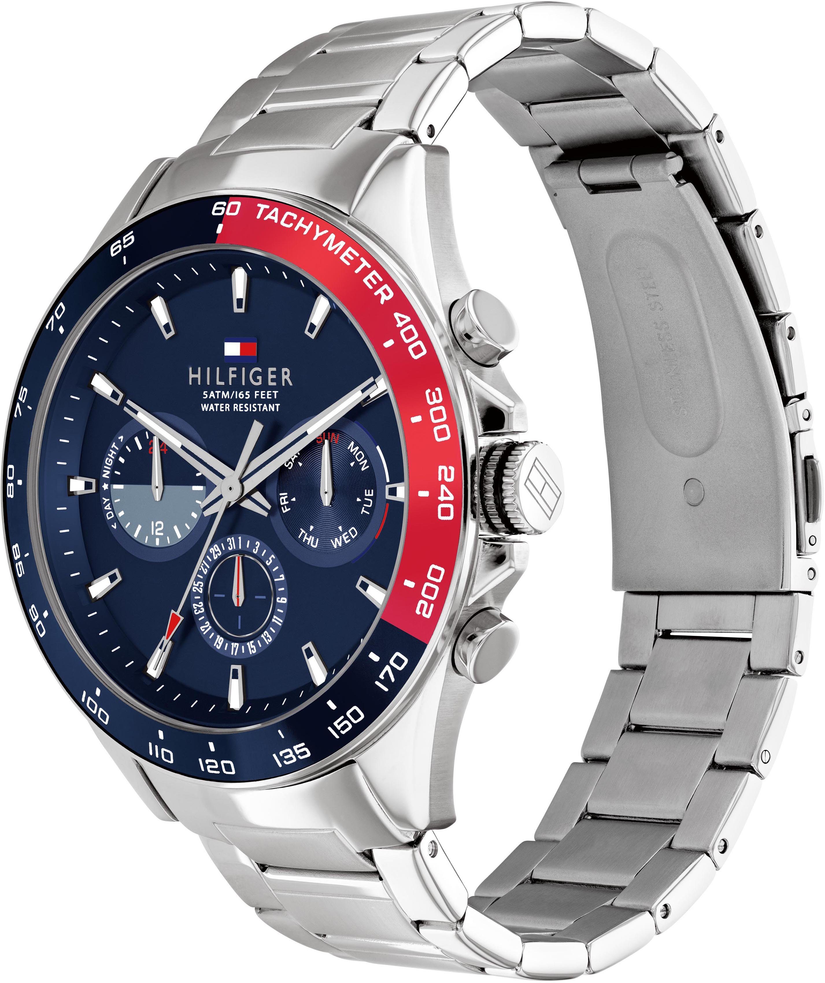 Tommy Hilfiger Multifunktionsuhr OWEN 1791968, Quarzuhr, Armbanduhr, Herren günstig online kaufen