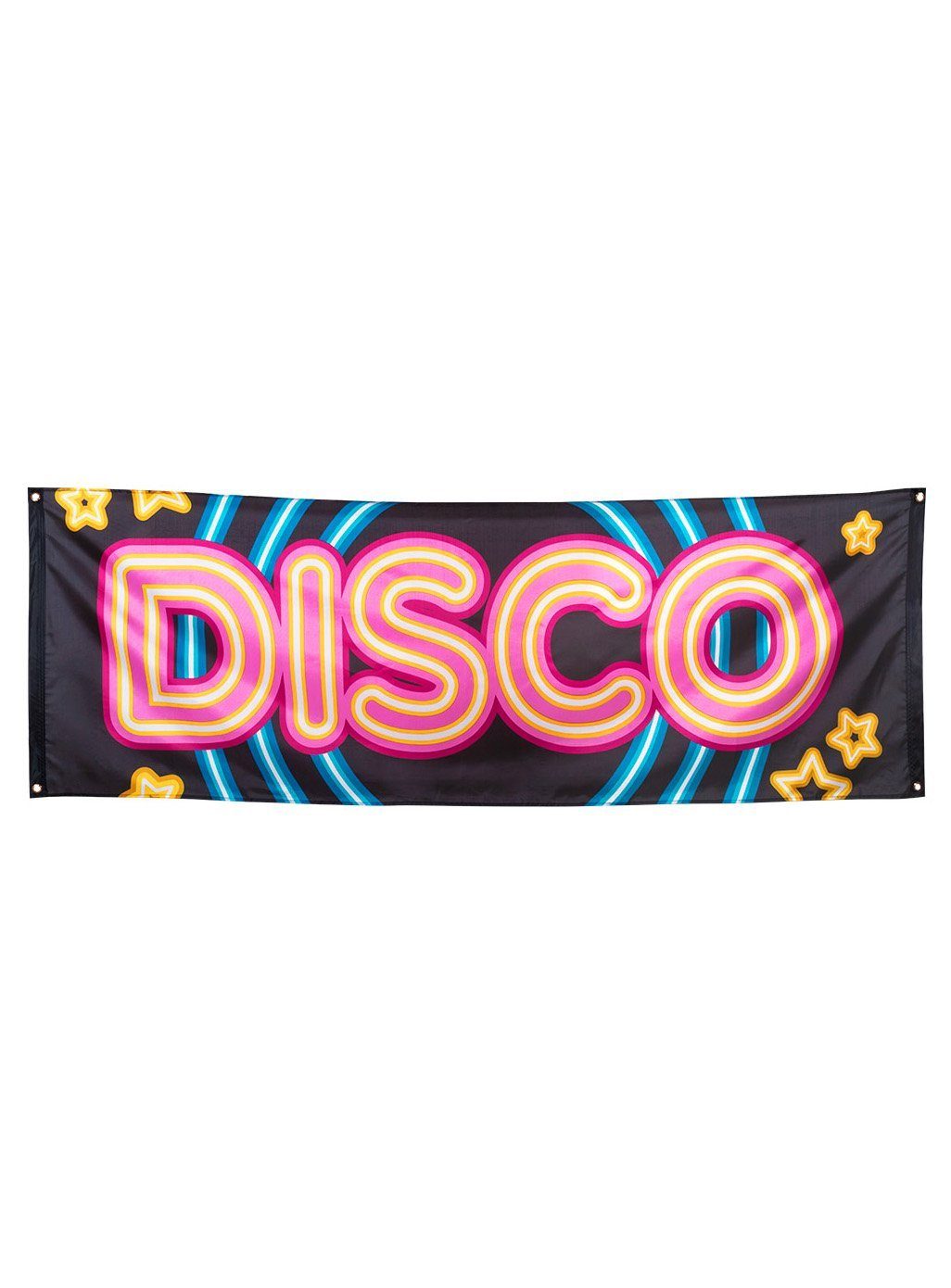 Spot Licht Hängedekoration aus, an: Party für Discodancer! Boland Partydeko Banner, Disco