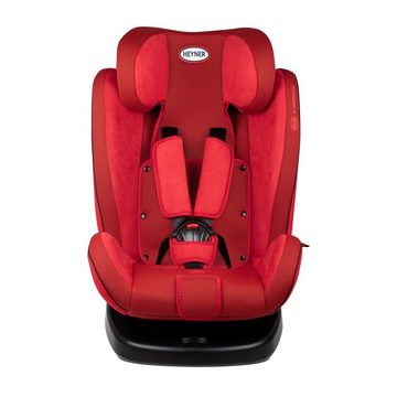 HEYNER Autokindersitz Reboarder Kindersitz 4in1 drehbarer Autokindersitz (0 - 36 kg) rot