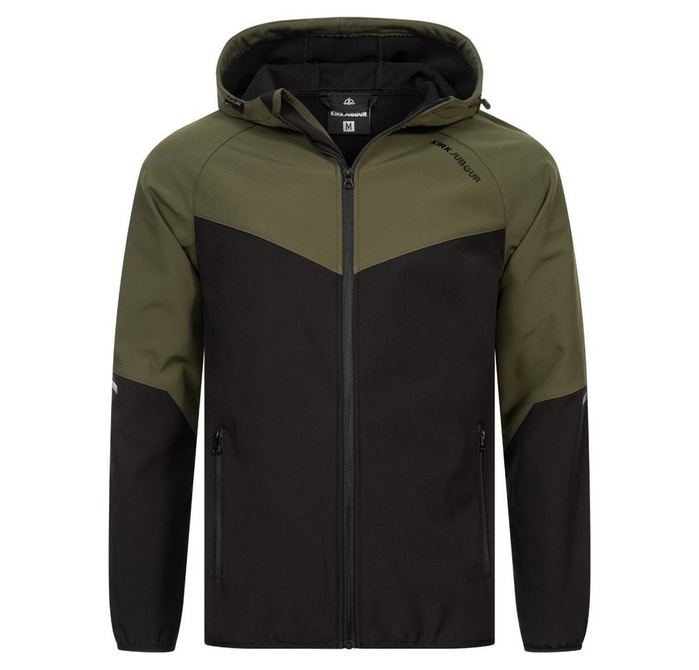 KIRKJUBOUR Softshelljacke Njordr wasserdicht bis 10.000 mm Wassersäule