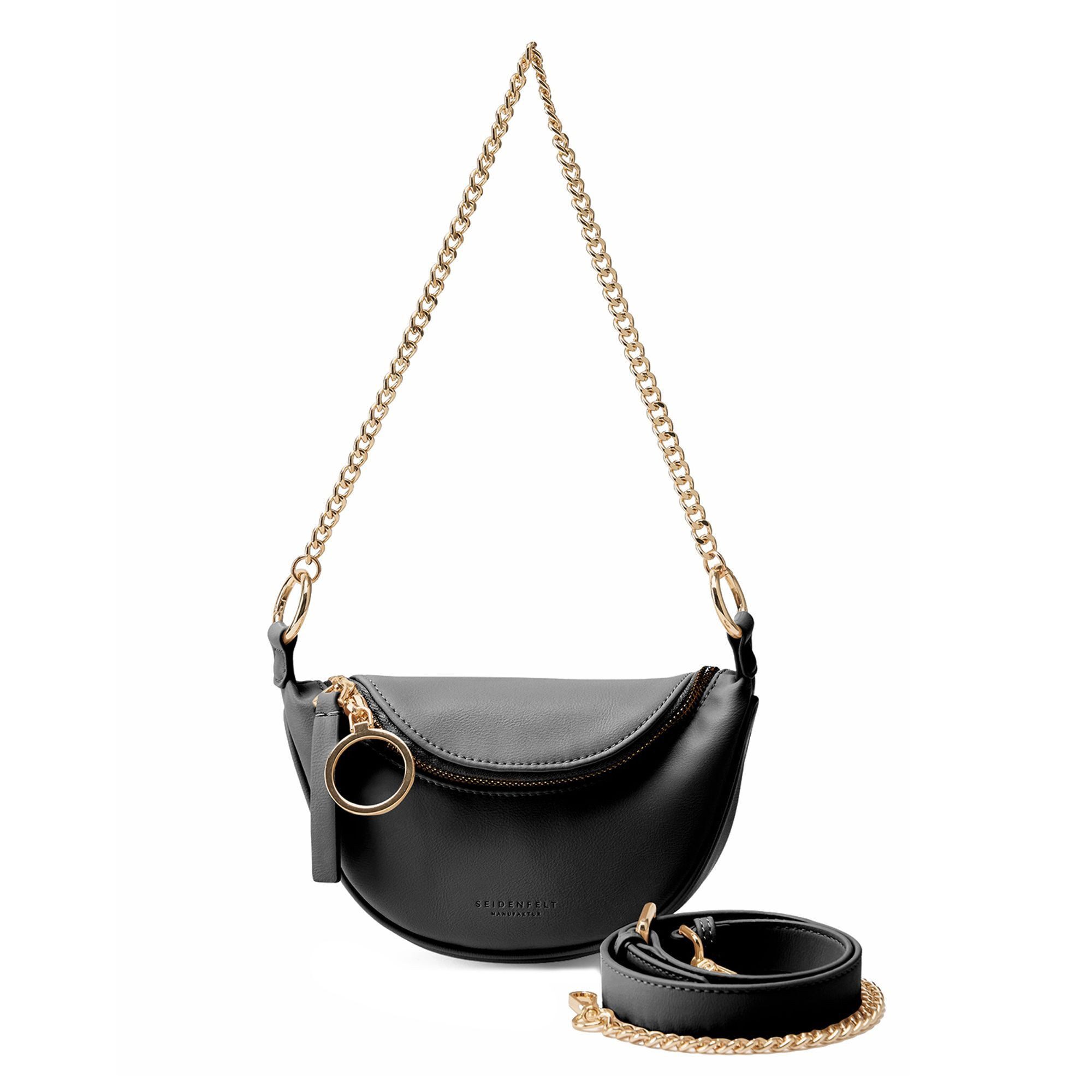 Seidenfelt Manufaktur Schultertasche Big Skien, Polyurethan günstig online kaufen