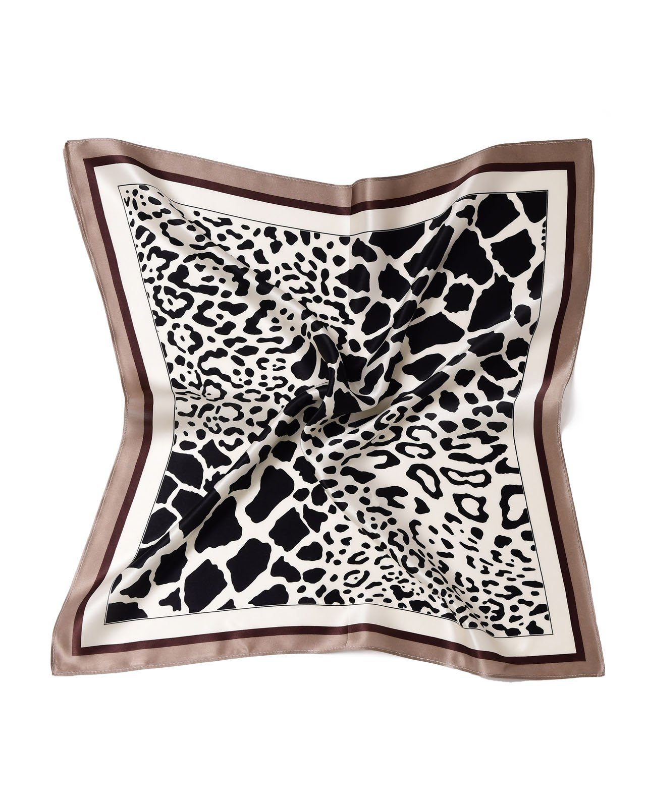 MayTree Seidentuch 70x70cm 'Fliegende Feen' - 100% Maulbeerseide