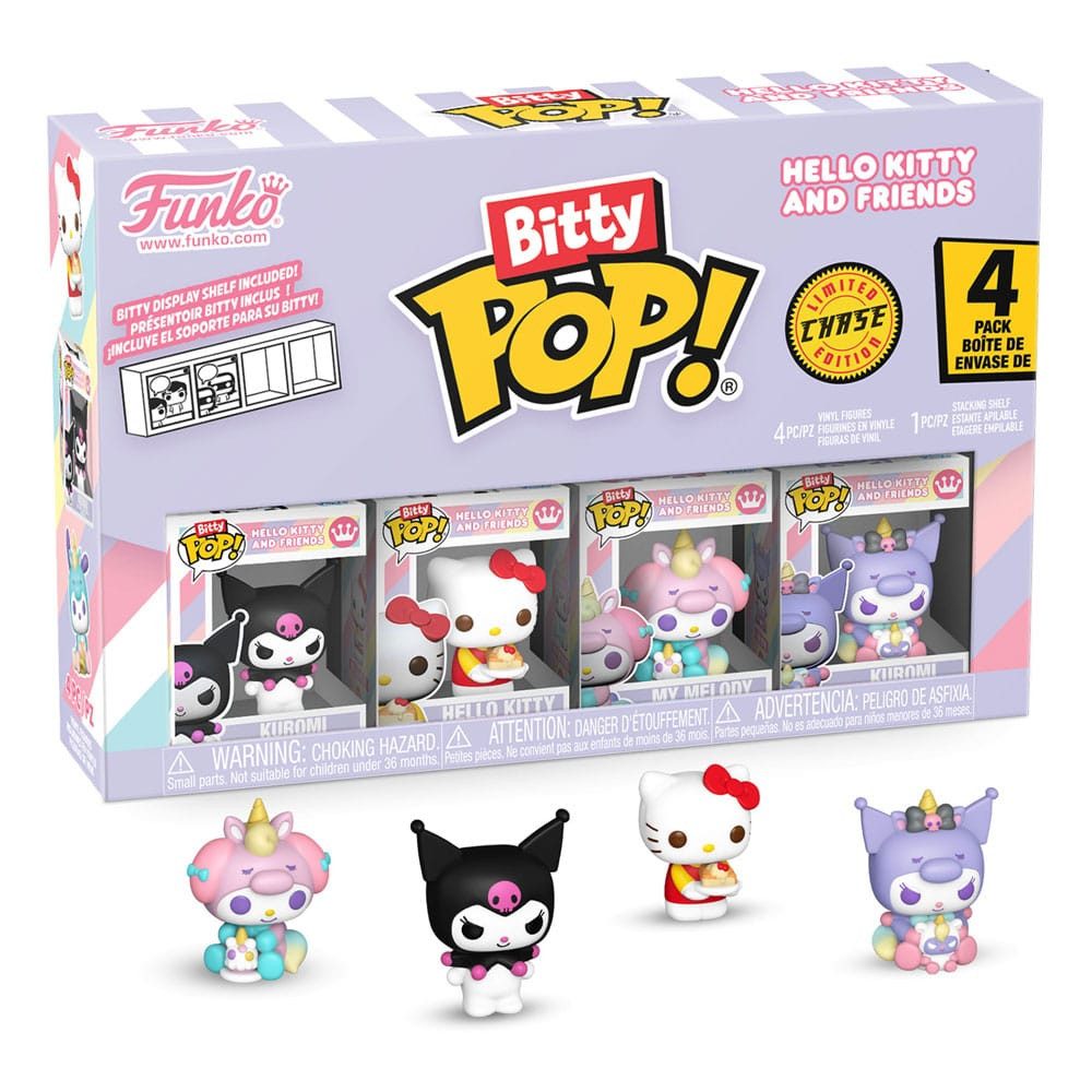 Funko Merchandise-Figur Hello Kitty and Friends Bitty POP! 4er-Pack Series 3 2 cm #85715