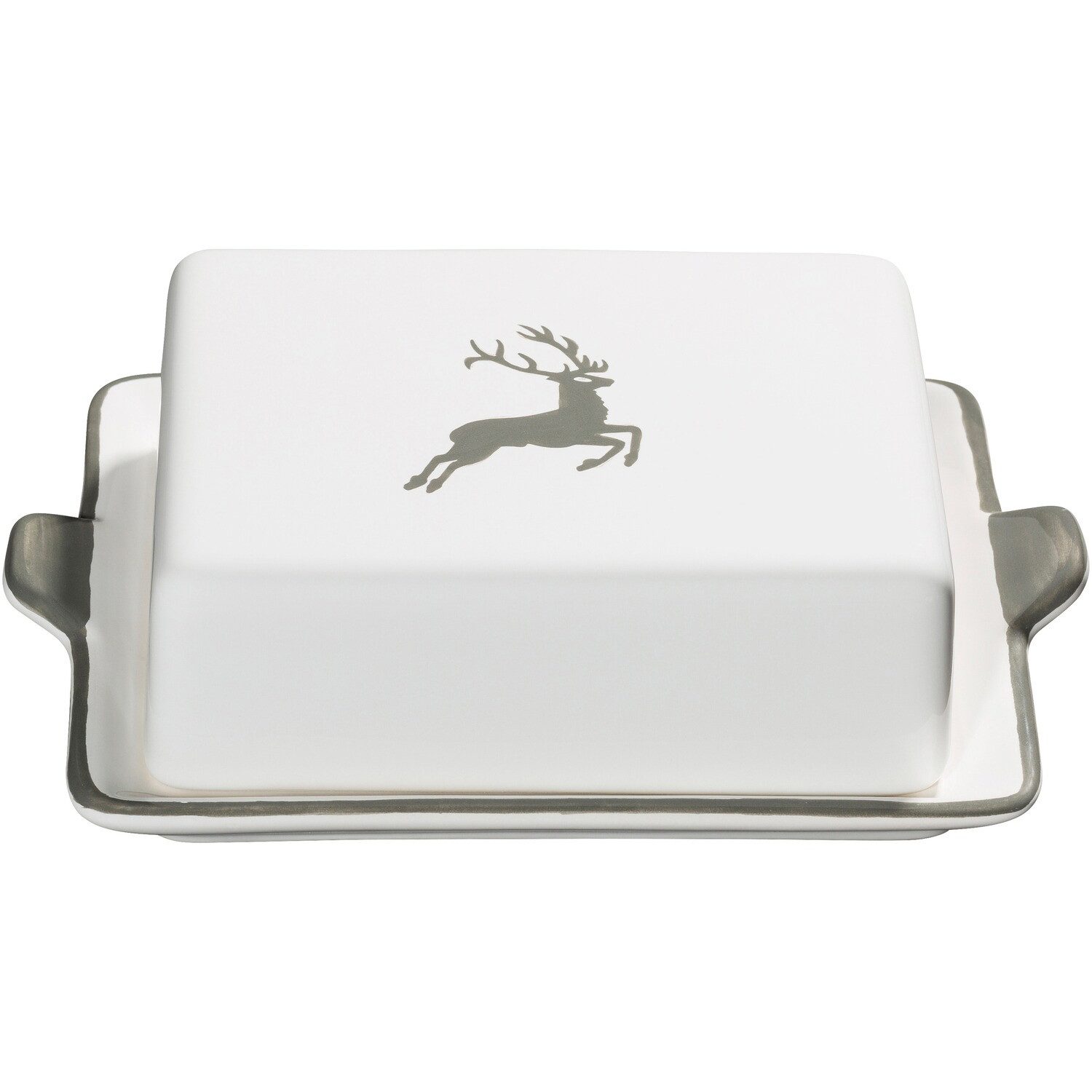 Gmundner Keramik Butterdose Butterdose Hirsch