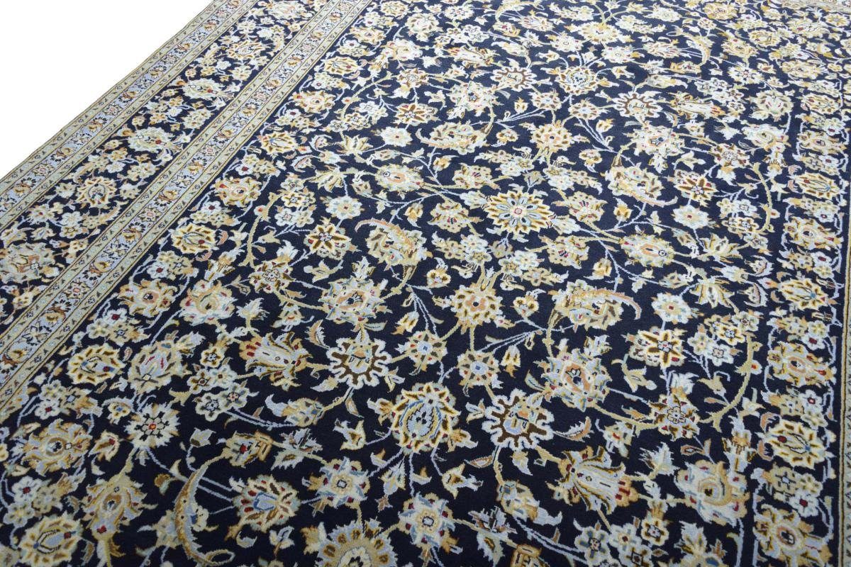 Orientteppich Keshan Orientteppich 257x373 rechteckig, Nain 12 Perserteppich, / Handgeknüpfter Trading, Höhe: mm