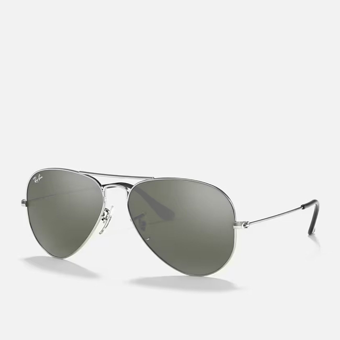 Ray-Ban Sonnenbrille Ray-Ban Aviator Large Metal RB3025 W3275 Silver Grey Mirror