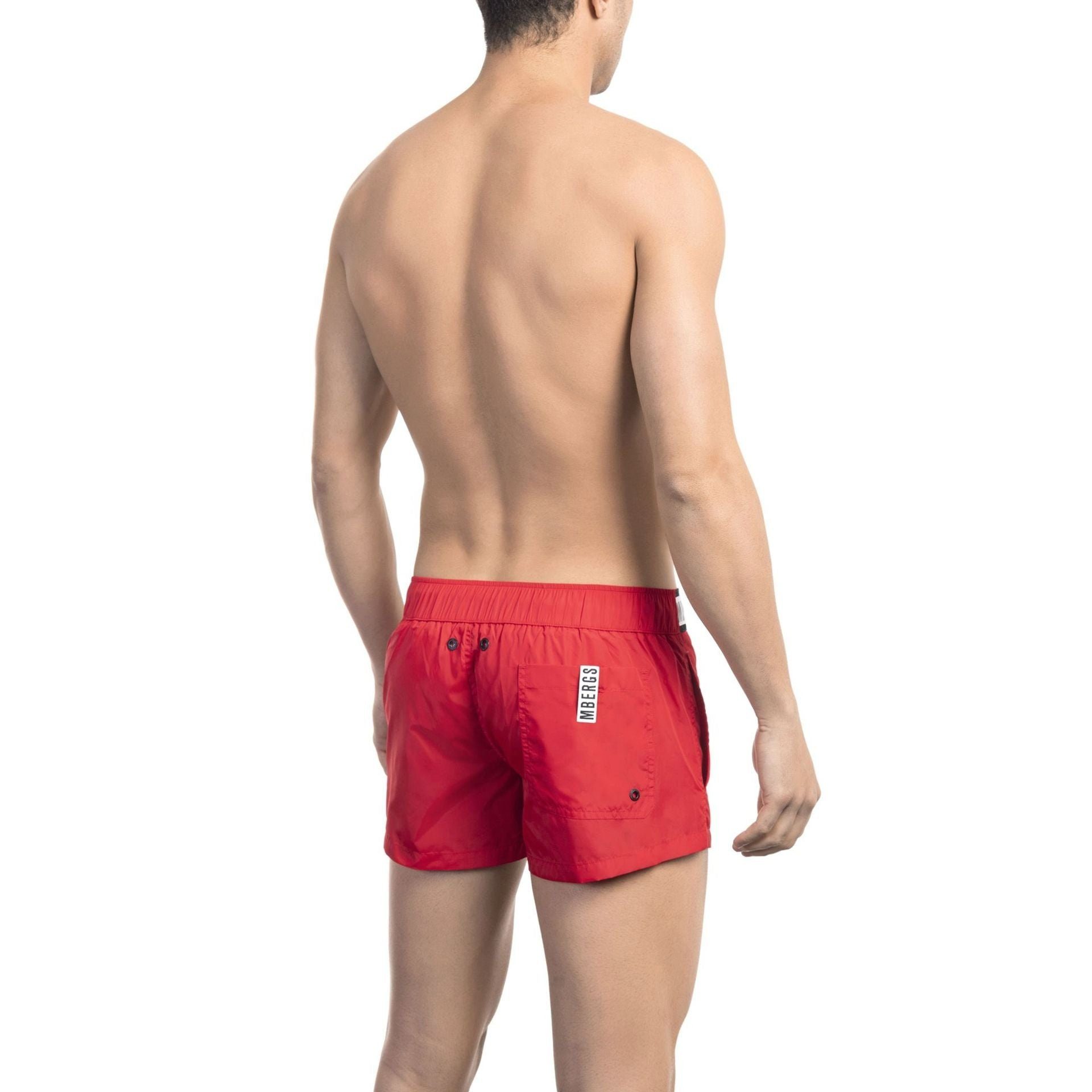 Must-Have Bikkembergs Rot Boxershorts, Herren Beachwear, für Boxer-Badehose Sommerurlaub Bikkembergs deinen
