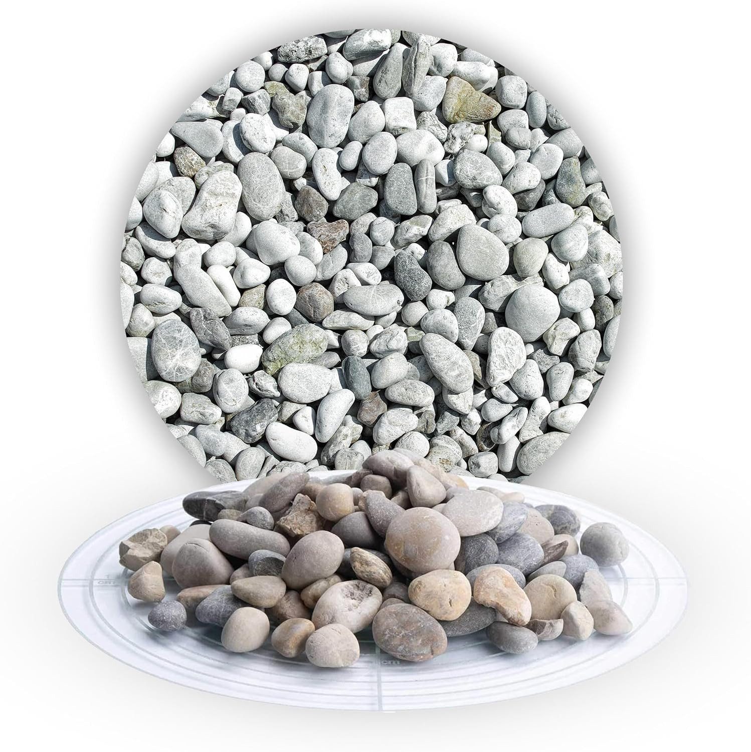 Best for Garden Trittsteine Deko Quarzkies mediterran gelb 16–32 mm Naturstein 25 kg, Einzelteil, 1-St., Einzelprodukt, 25 kg Sack, Naturprodukt, naturgerundet, witterungsbeständig