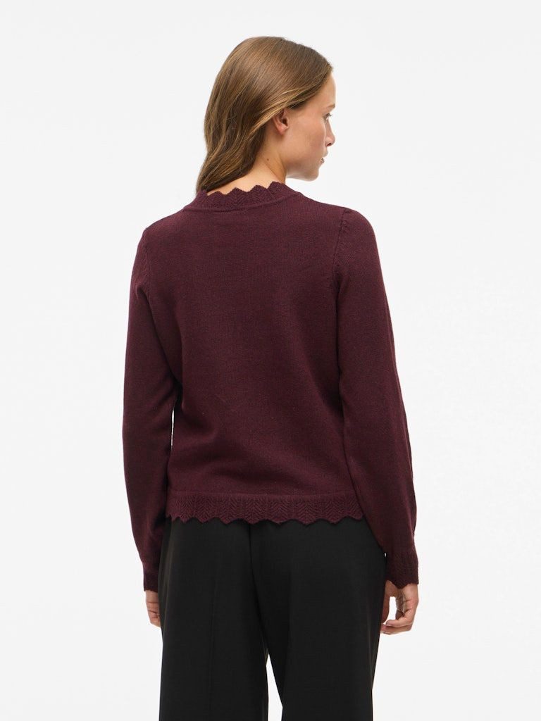Vila Rundhalspullover VINIKOLINA O-NECK günstig online kaufen