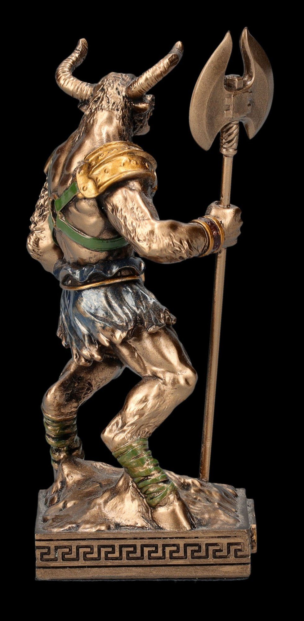 - - GmbH - griechische Dekofigur Minotaurus Doppelaxt Mythologie Shop Figuren klein Figur Veronese