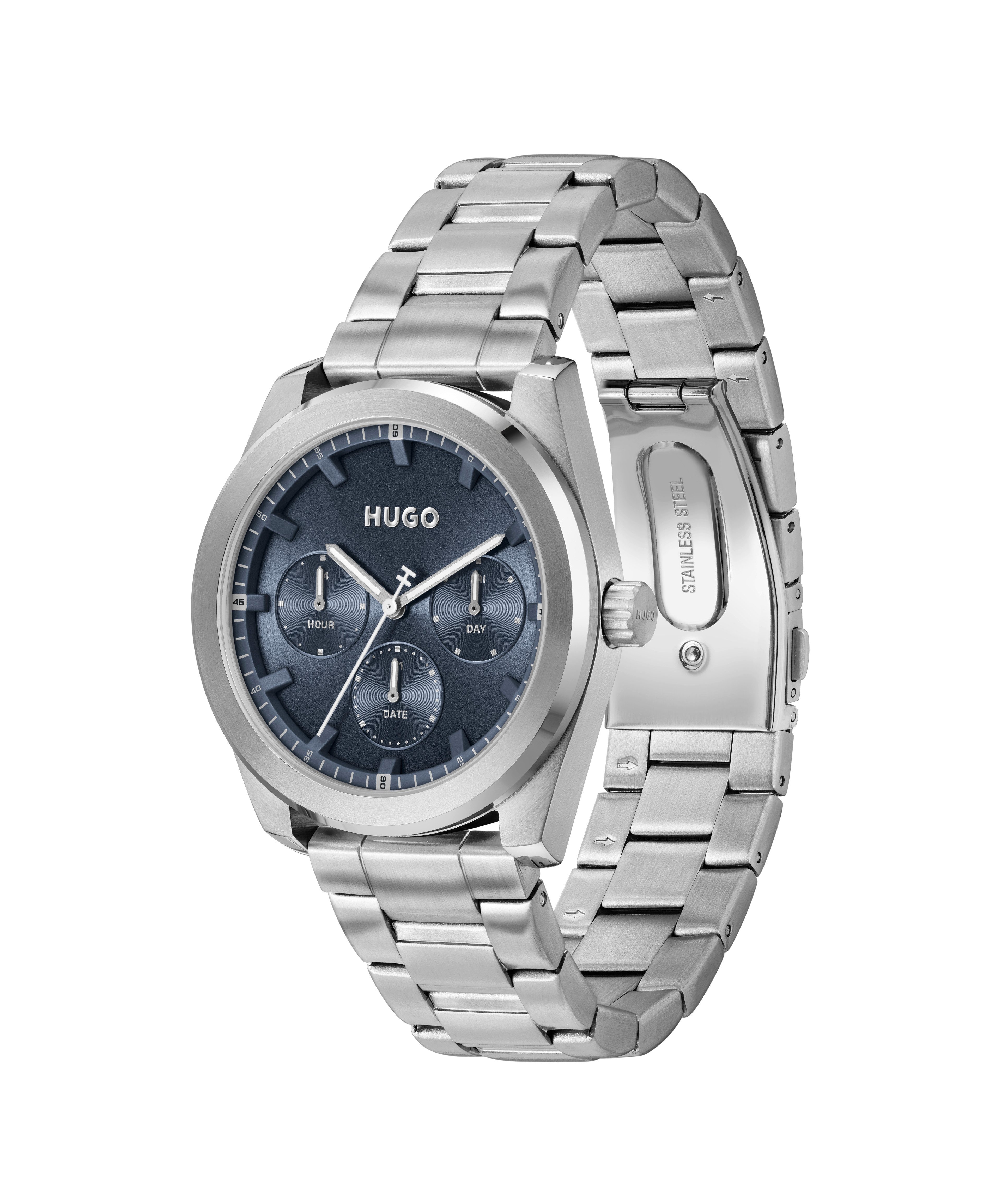 HUGO Multifunktionsuhr #BRIGHT SPORT 1530424, Quarzuhr, günstig online kaufen