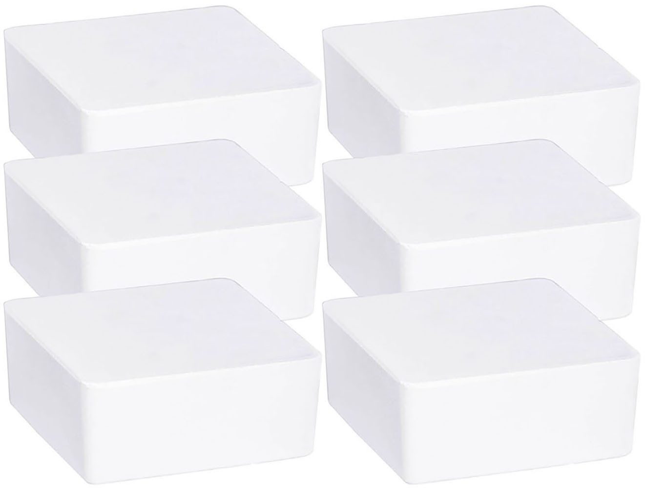 WENKO Raumentfeuchter-Nachfüllpack Modell Cube, für Raumentfeuchter Cube 1000 g, Orange, reduziert Luftfeuchtigkeit ohne Strom, für Räume bis 80 m³